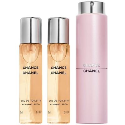 Chanel Chance Eau de Toilette 3 X 20ml