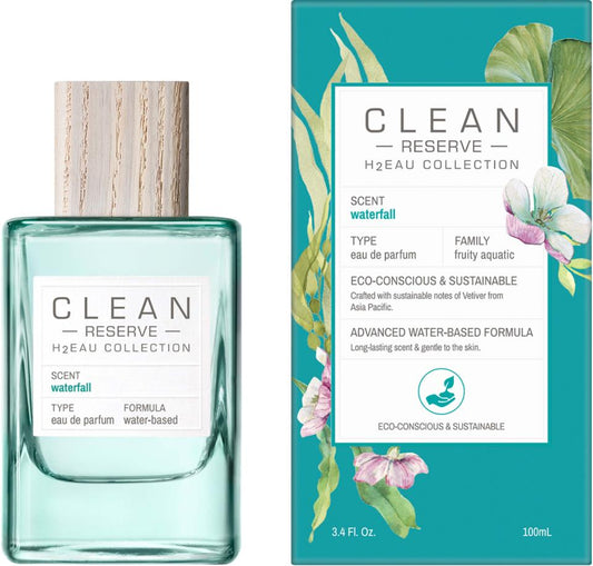 Clean, H2Eau Waterfall, Apa de parfum, Unisex, 100 ml