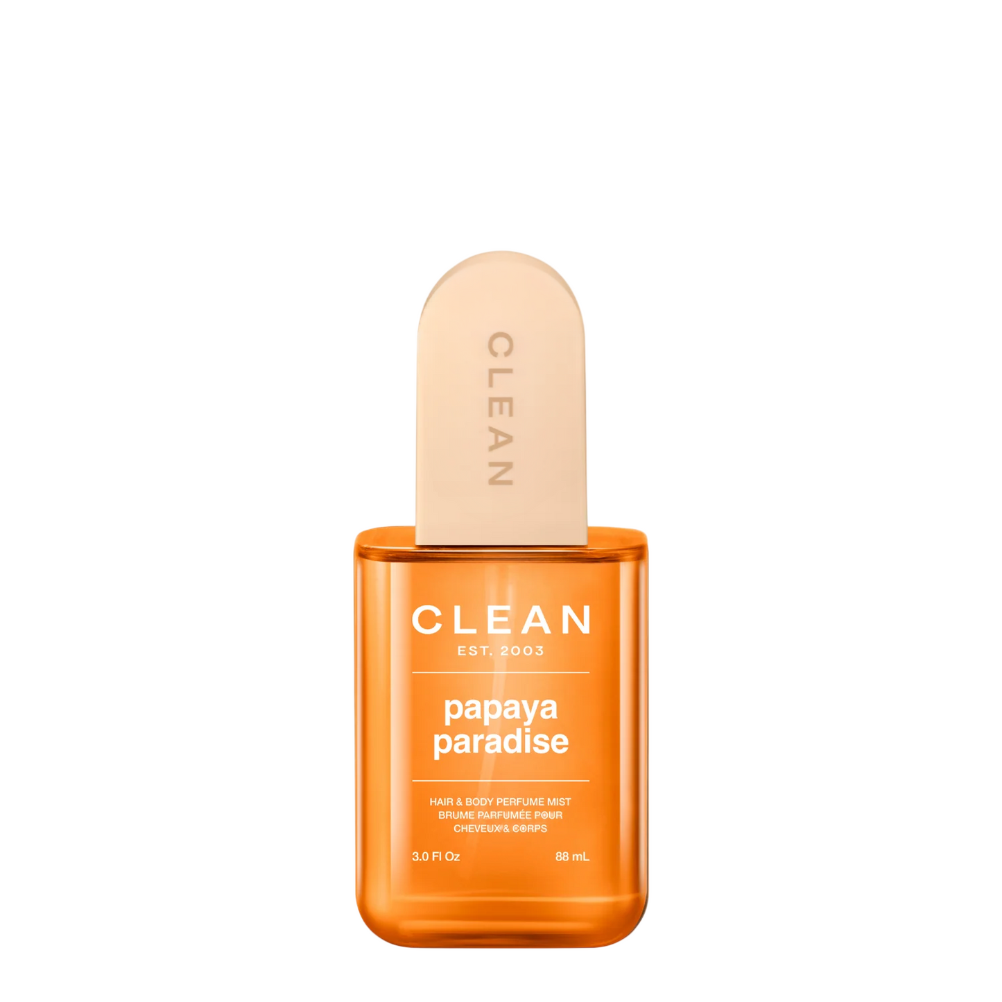 Clean, Papaya Paradise, Hair Scented Mist, For Women, 88 ml