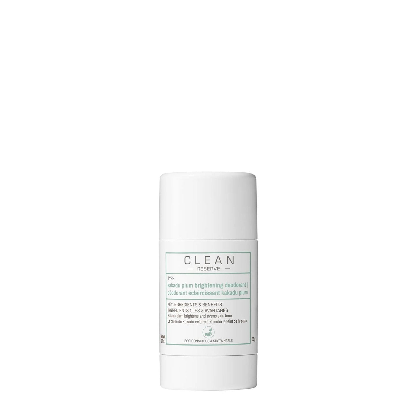 Clean, Reserve, Prună Kakadu, Luminare, Deodorant stick, Unisex, 56 g