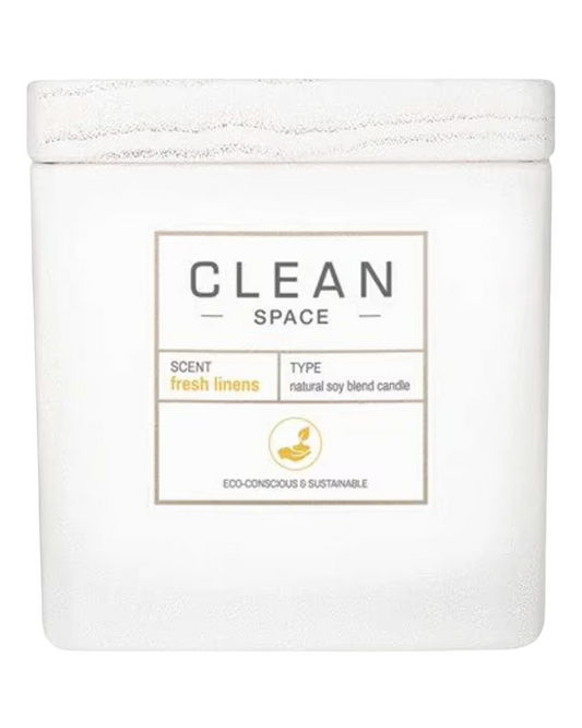 Clean, Space Fresh Linens, Lumânare parfumată, 227 g