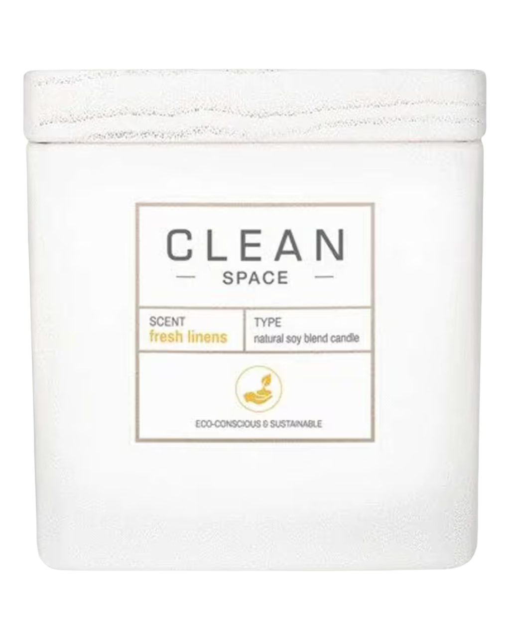Clean, Space Fresh Linens, Lumânare parfumată, 227 g