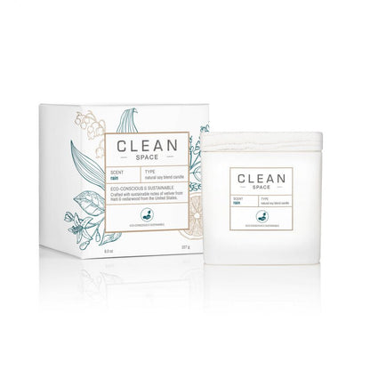 Clean, Space Rain, Lumânare parfumată, 227 g
