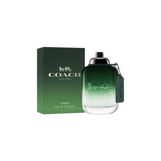 Coach, Green, Apa de toaleta, Barbati, 100 ml