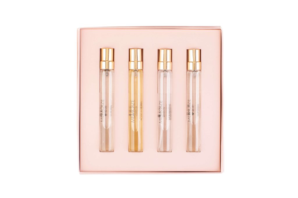 Collection II Set Memoize: Humanitas, Extract de parfum, Unisex, 7.5 ml + Superbia, Extract de parfum, Unisex, 7.5 ml + Luxuria, Extract de parfum, Unisex, 7.5 ml + Rose Luxuria, Apa de parfum, Unisex, 7.5 ml