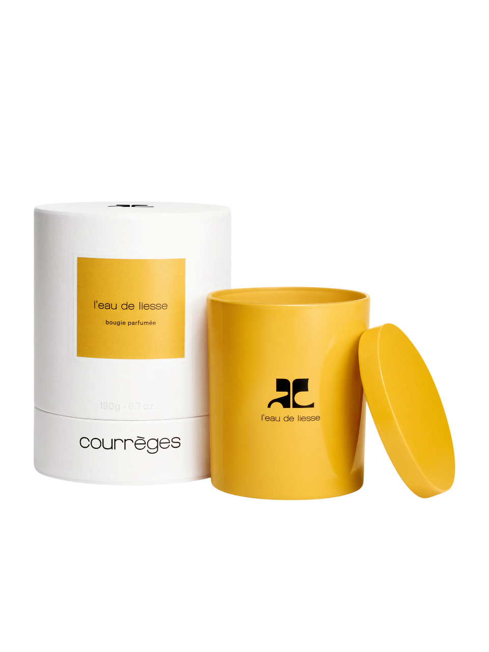 Courreges, L'Eau de Liesse, Lumânare parfumată, 190 g
