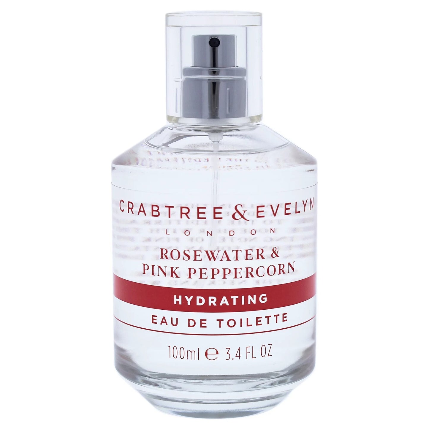 Crabtree & Evelyn, Rosewater & Pink Peppercorn, Apa de toaleta, Femei, 100 ml