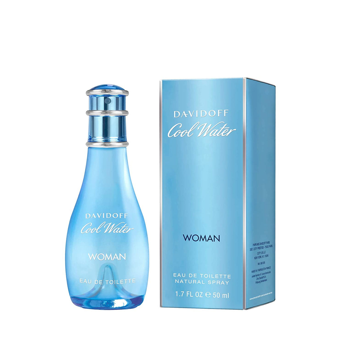 Davidoff, Cool Water, Apă de toaletă, Pentru femei, 50 ml