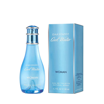 Davidoff, Cool Water, Apă de toaletă, Pentru femei, 50 ml