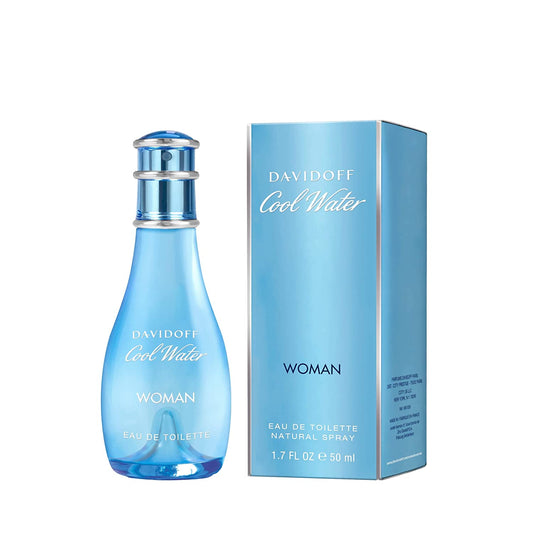 Davidoff, Cool Water, Apă de toaletă, Pentru femei, 50 ml