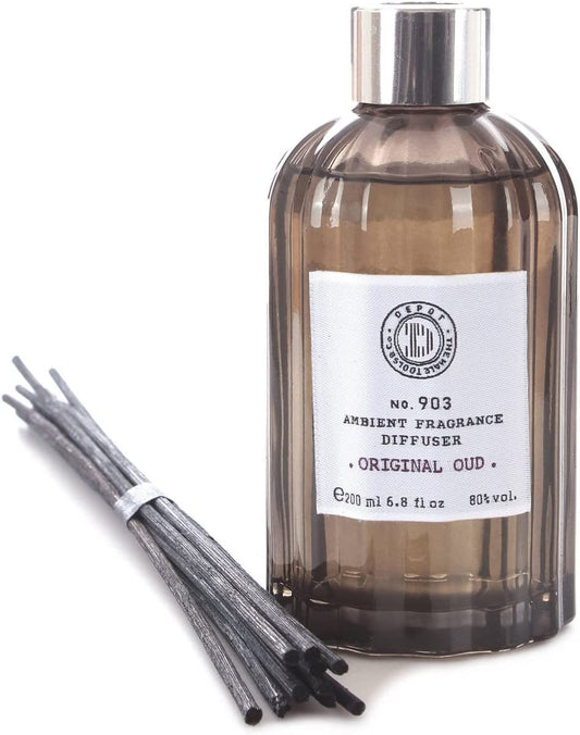 Depot, 900 Scents No. 903, Băț, Oud original, Difuzor de aromă cu bețișoare, 200 ml