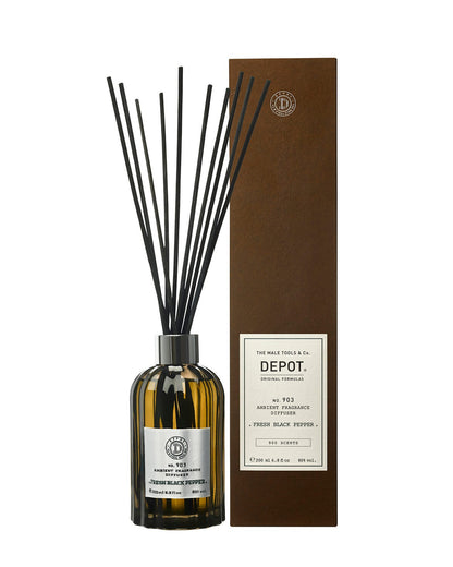 Depot, 900 Scents No. 903, Băț, Piper negru proaspăt, Difuzor de aromă cu bețișoare, 200 ml