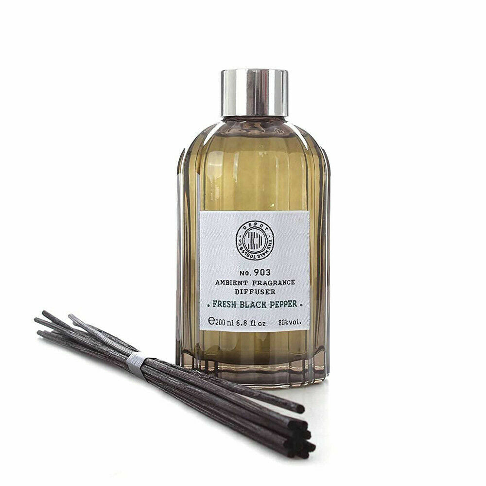 Depot, 900 Scents No. 903, Băț, Piper negru proaspăt, Difuzor de aromă cu bețișoare, 200 ml
