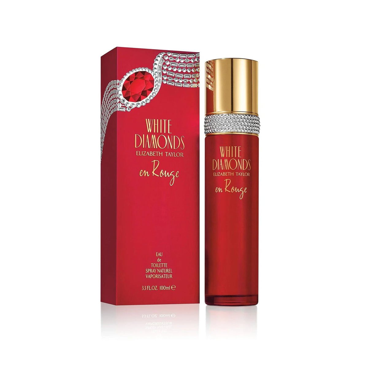 Elizabeth Taylor, White Diamonds En Rouge, Apă de toaletă, Pentru femei, 100 ml