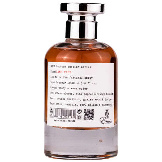 Emir, Camp Fire Factory Edition, Apa de parfum, Unisex, 100 ml