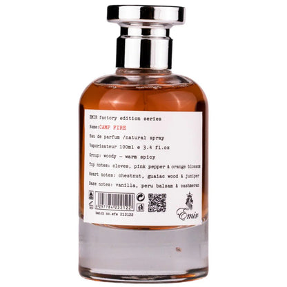 Emir, Camp Fire Factory Edition, Apă de parfum, Unisex, 100 ml