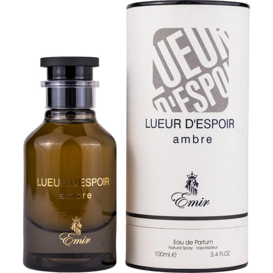 Emir, Lueur d'Espoir Ambre, Apă de parfum, Unisex, 100 ml
