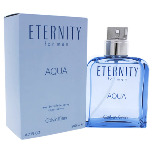 Calvin Klein, Eternity Aqua, Apa de toaleta, Barbati, 200 ml