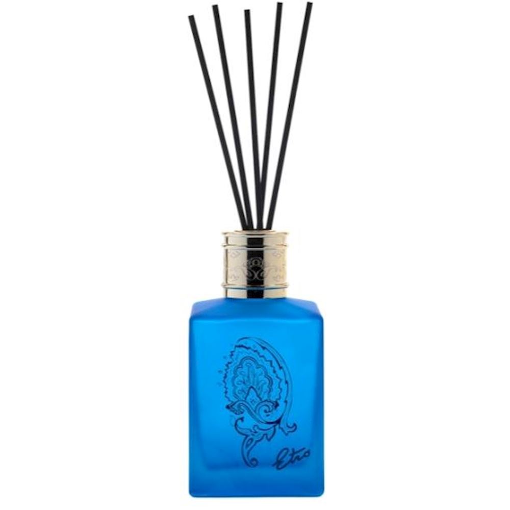 Etro, Zefiro, Stuf, Difuzor de aromă cu bețișoare, Albastru, 500 ml