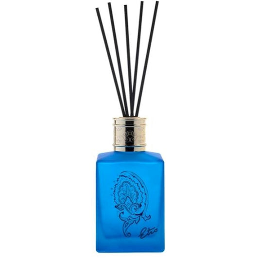 Etro, Zefiro, Stuf, Difuzor de aromă cu bețișoare, Albastru, 500 ml