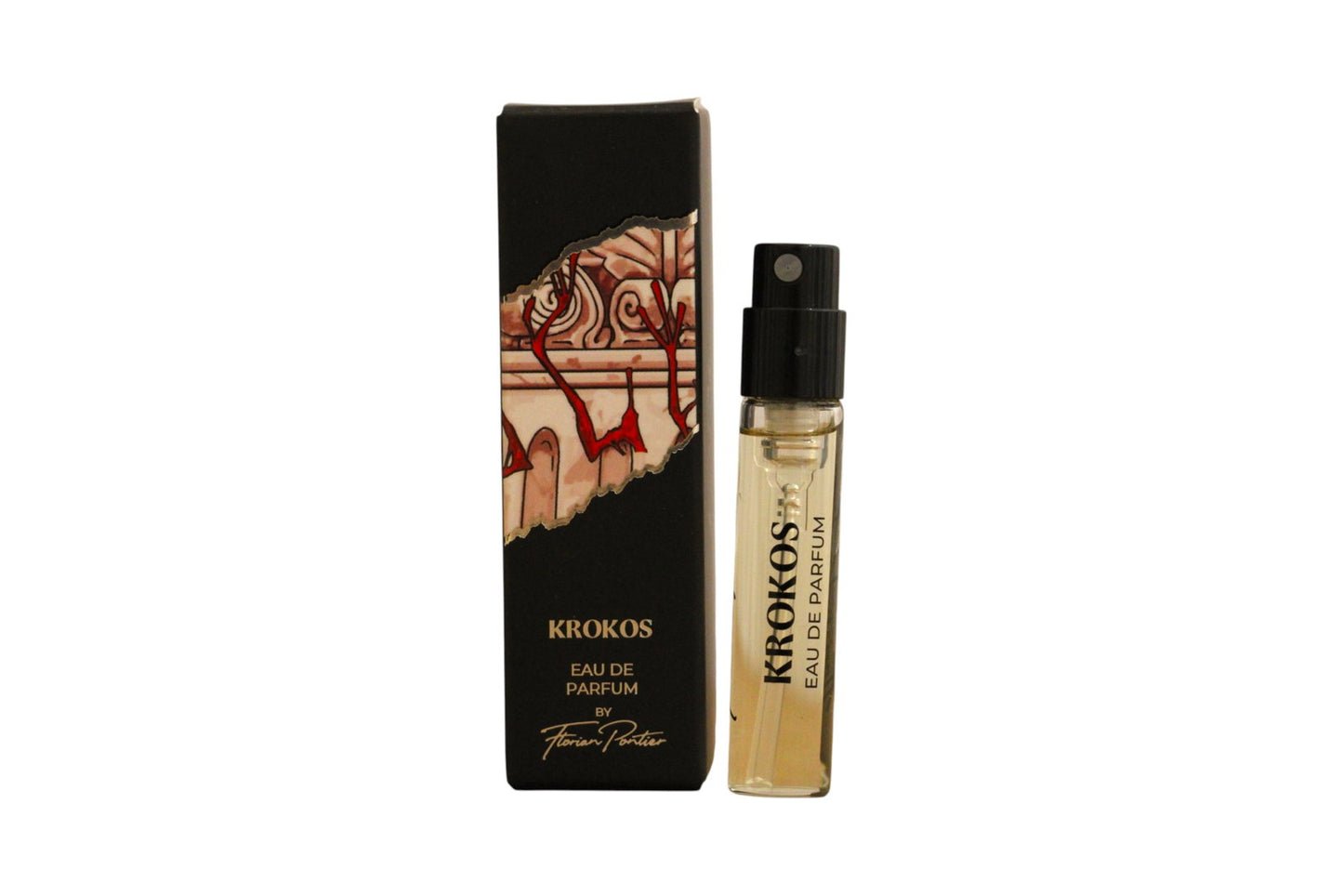 Florian Pontier, Krokos, Apă de parfum, Unisex, 2 ml Flacon