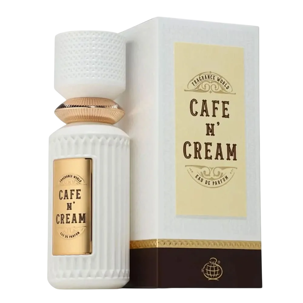 Fragrance World, Cafe N' Cream, Apa de parfum, Unisex, 100 ml