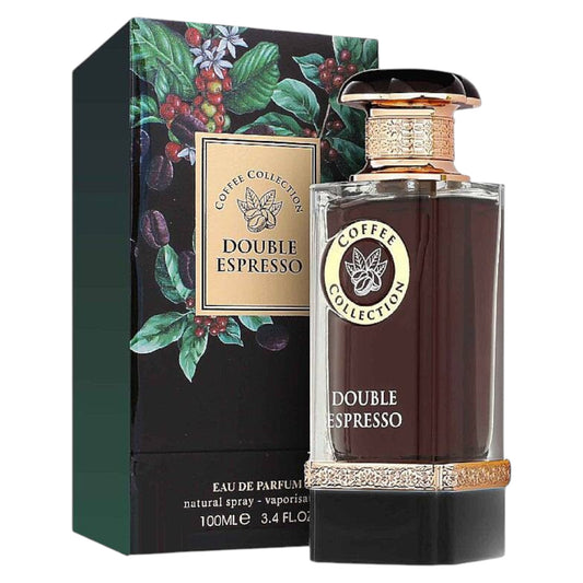 Fragrance World, Double Espresso, Apă de parfum, Unisex, 100 ml