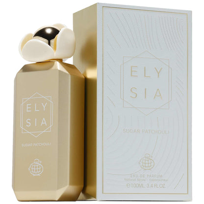 Fragrance World, Elysia Sugar Patchouli, Apă de parfum, Pentru femei, 100 ml