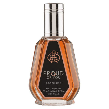 Fragrance World, Proud of You Absolute, Apă de parfum, Pentru bărbați, 50 ml