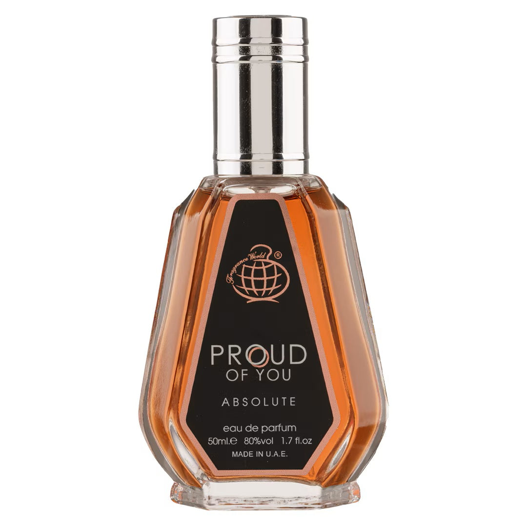 Fragrance World, Proud of You Absolute, Apa de parfum, Barbati, 50 ml