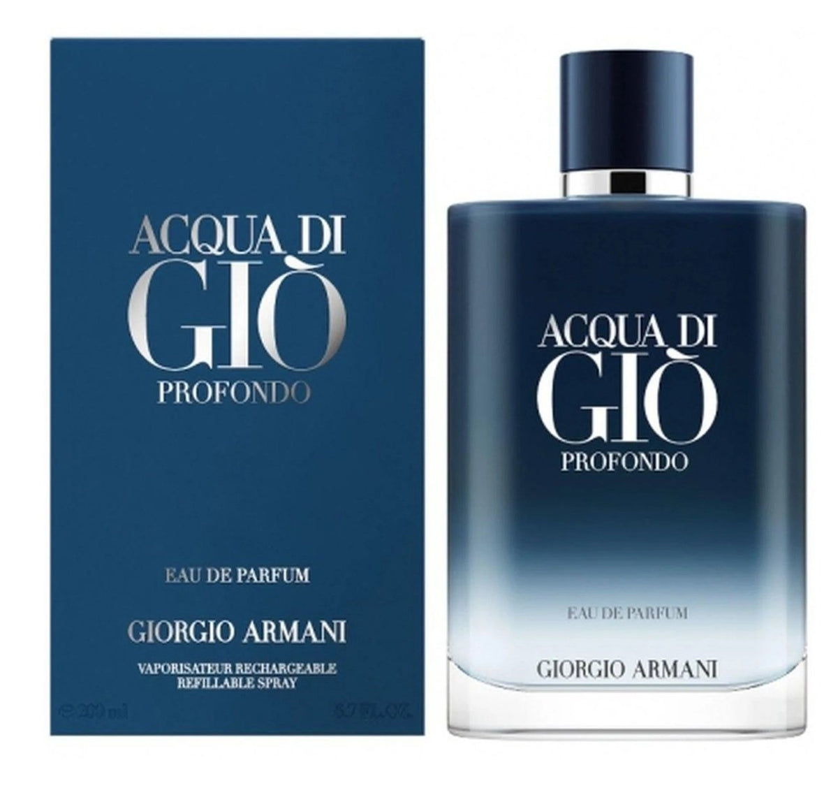 Giorgio Armani, Acqua di Gio Profondo, Apă de parfum, Pentru bărbați, 200 ml