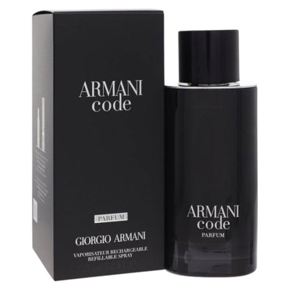 Giorgio Armani, Code, Apă de parfum, Pentru bărbați, Reincărcabilă, 125 ml