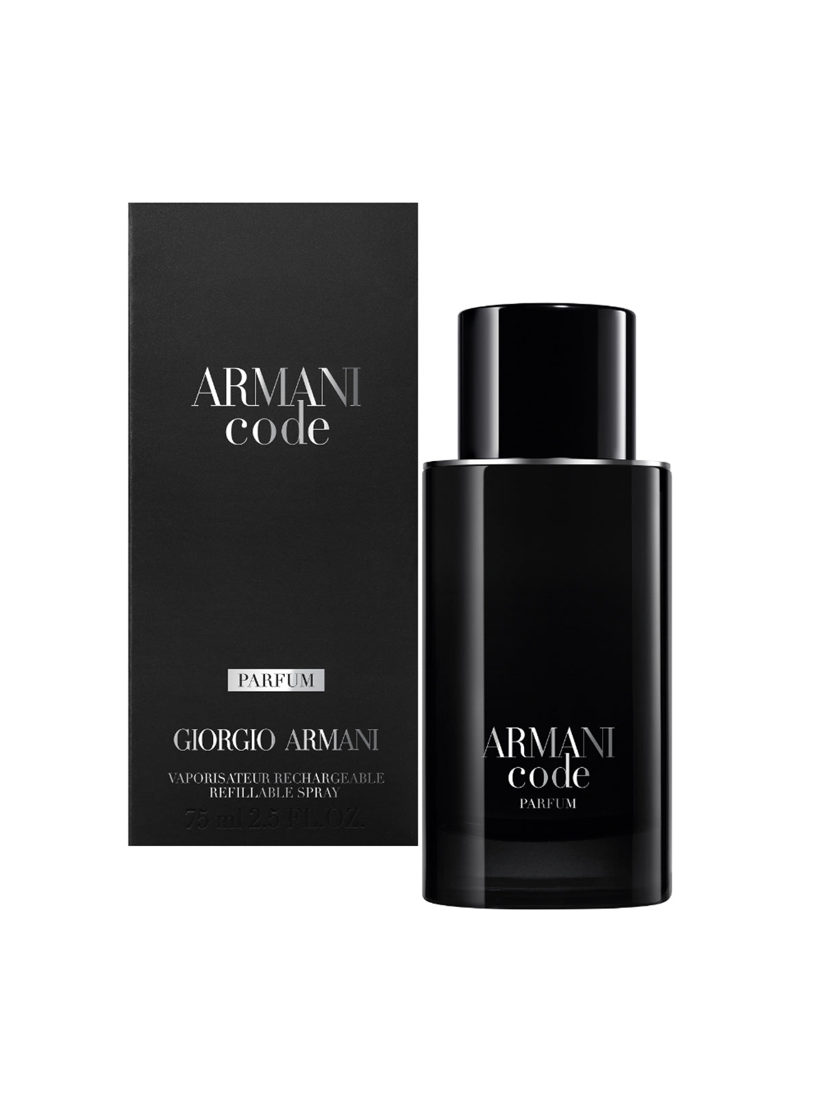 Giorgio Armani, Code, Parfum, Pentru bărbați, Reincărcabilă, 75 ml