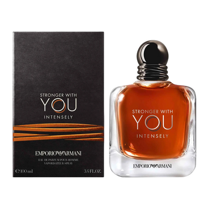 Giorgio Armani, Stronger With You Intensely, Apa de parfum, Barbati, 100 ml