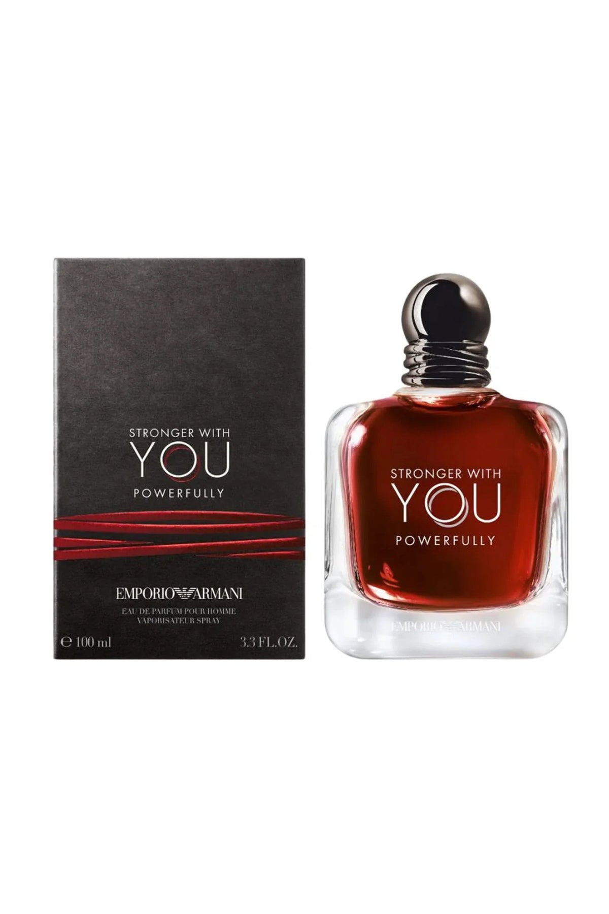 Giorgio Armani, Stronger With You Powerfully, Apă de parfum, Pentru bărbați, 100 ml