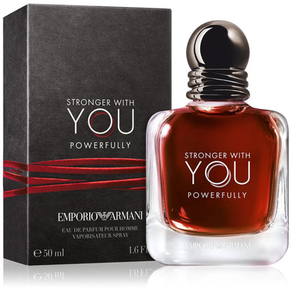 Giorgio Armani, Stronger With You Powerfully, Apă de parfum, Pentru bărbați, 50 ml