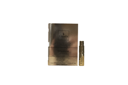 Gisada, Titanium, Apă de parfum, Unisex, 1.5 ml Flacon