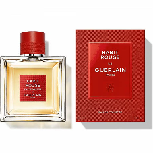 Guerlain, Habit Rouge, Eau De Toilette, Barbati, 100 ml