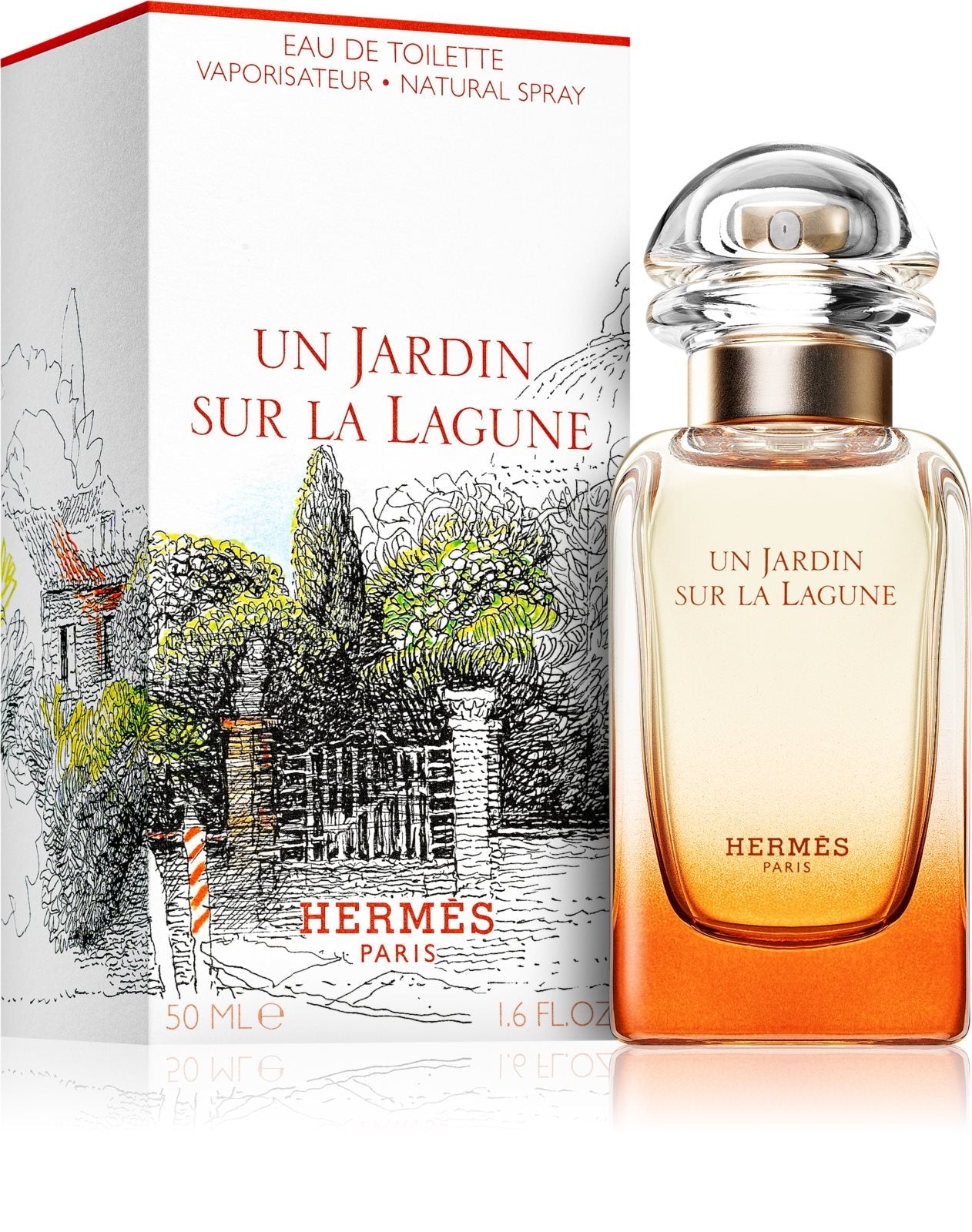 Hermes, Un Jardin Sur La Lagune, Apa de toaleta, Unisex, 50 ml