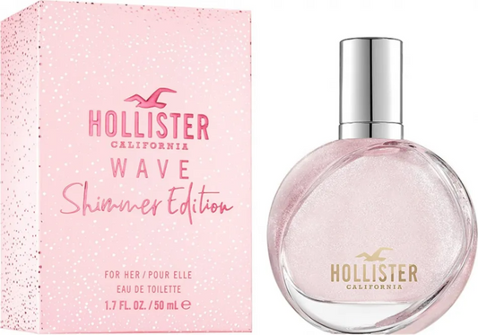 Hollister,  Wave Surf Edition, Apa de toaleta, Femei, 50 ml