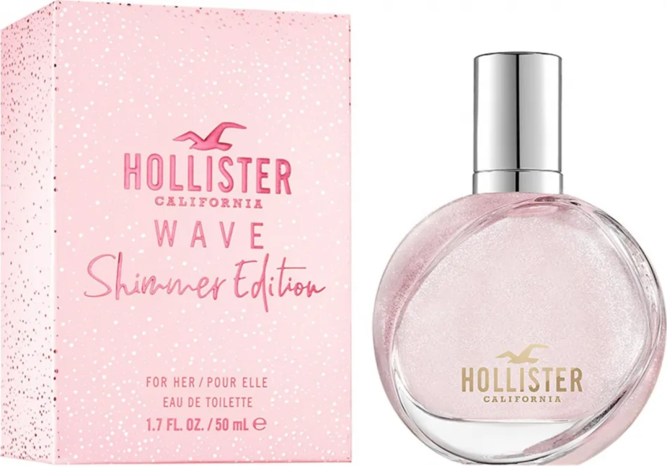 Hollister,  Wave Surf Edition, Apa de toaleta, Femei, 50 ml