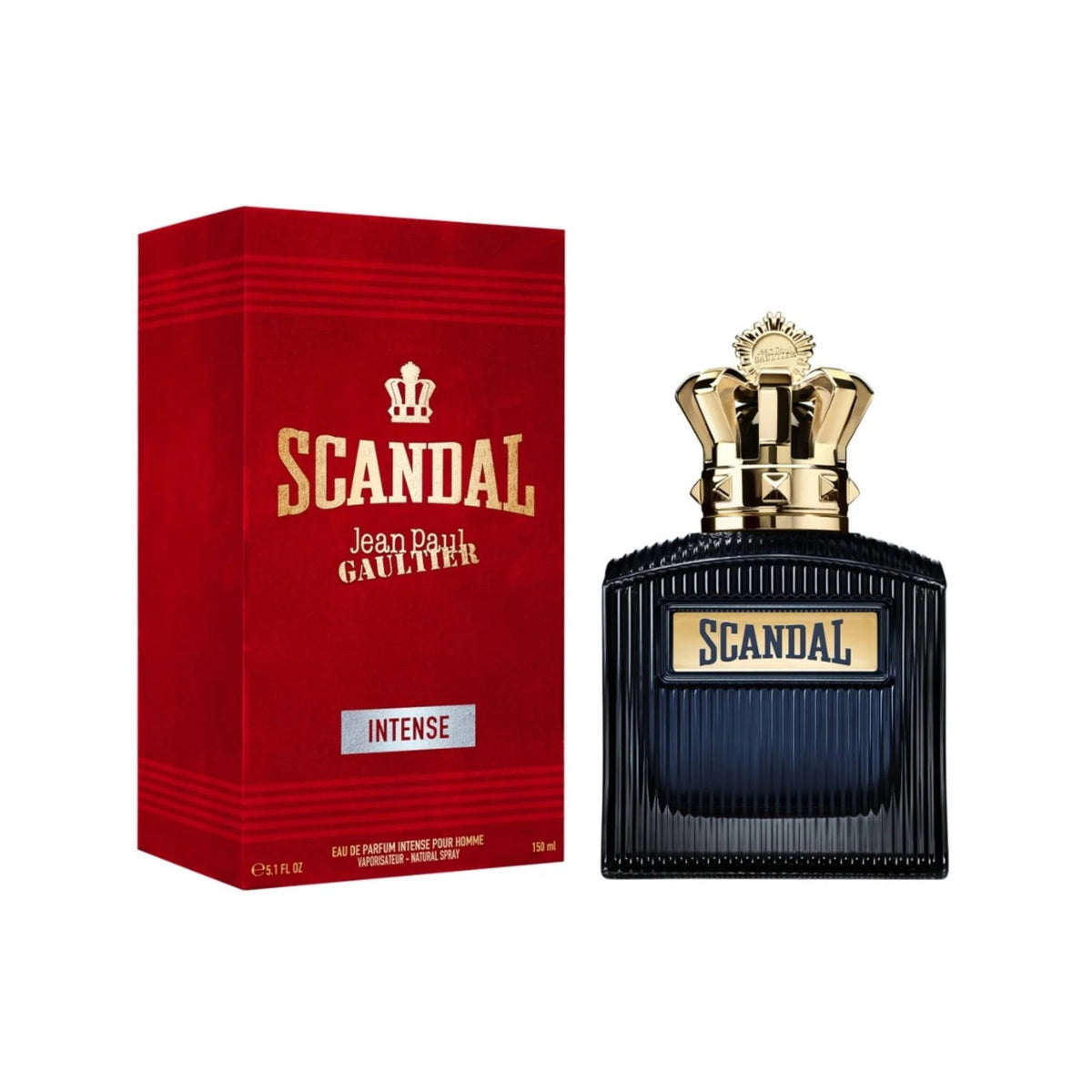 Jean Paul Gaultier, Scandal Pour Homme Intense, Apă de parfum, Pentru bărbați, 150 ml