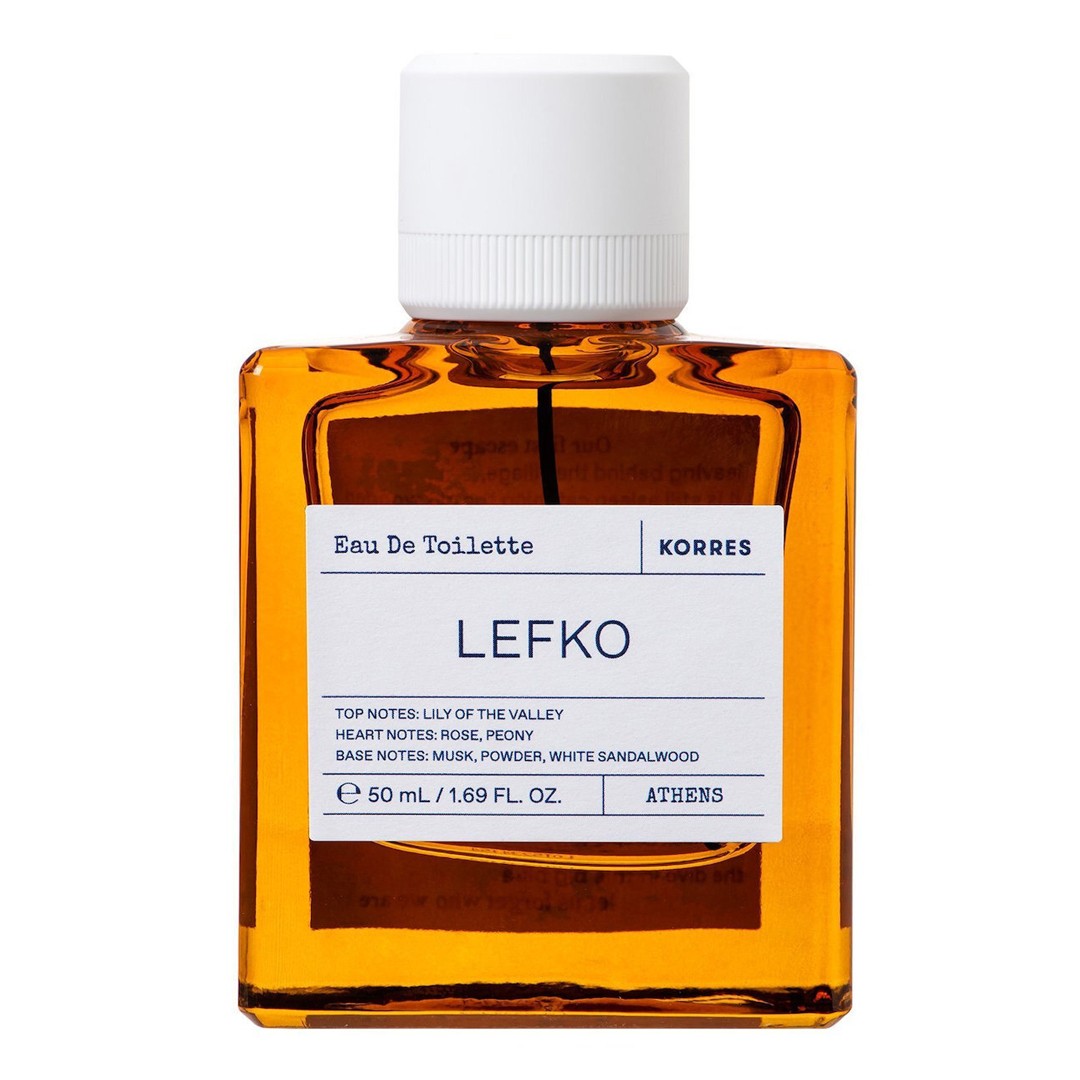 Korres, Lefko, Apa de toaleta, Unisex, 50 ml