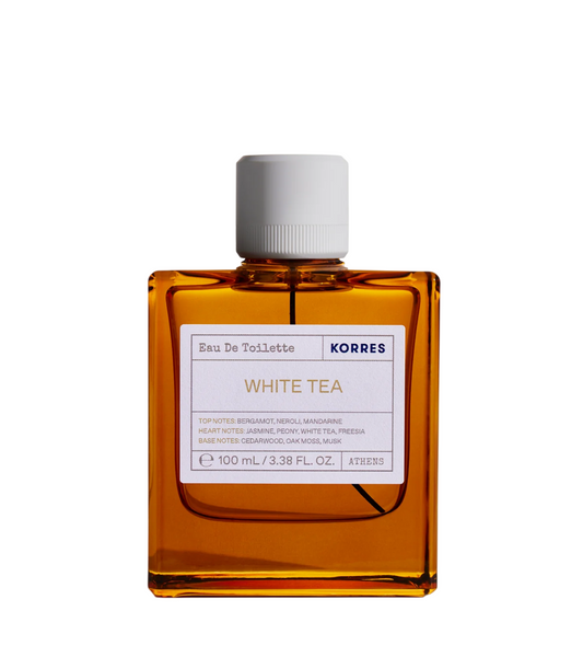 Korres, White Tea, Apa de toaleta, Unisex, 100 ml