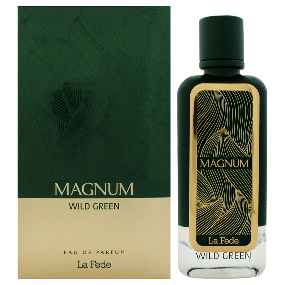 La Fede, Magnum Wild Green, Apă de parfum, Pentru bărbați, 100 ml