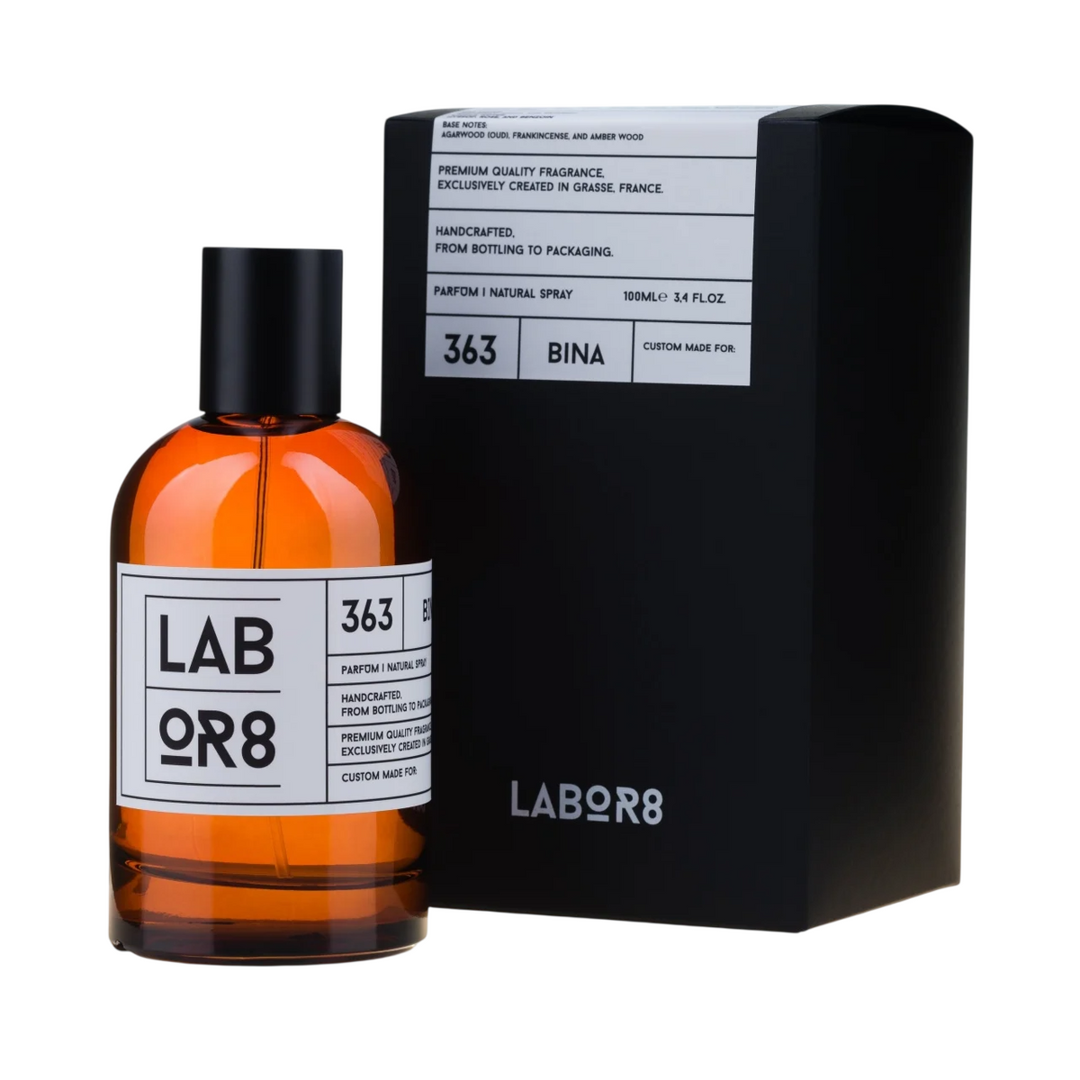 LABOR8, Bina 363, Apă de parfum, Unisex, 100 ml