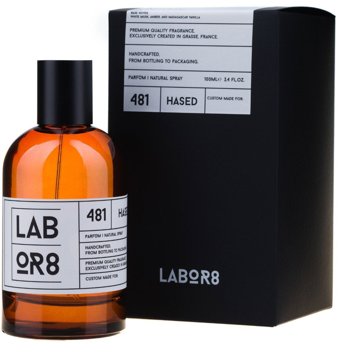 LABOR8, Hased 481, Eau De Parfum, Unisex, 100 ml