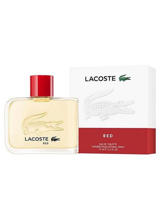 Lacoste, Red, Apa de toaleta, Barbati, 75 ml