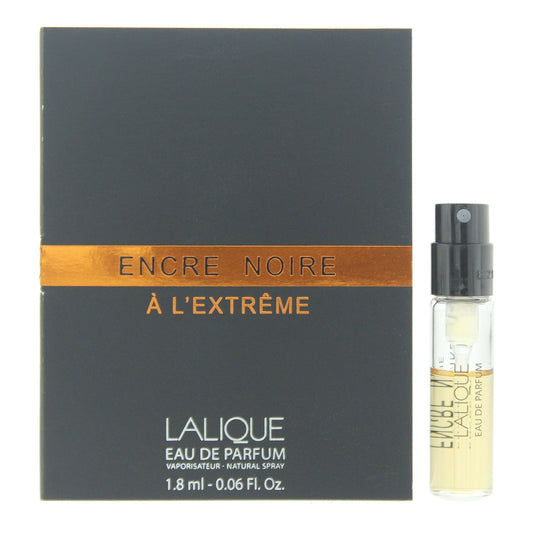 Lalique, Encre Noire A L'Extreme, Apă de parfum, Pentru bărbați, 1.8 ml Flacon