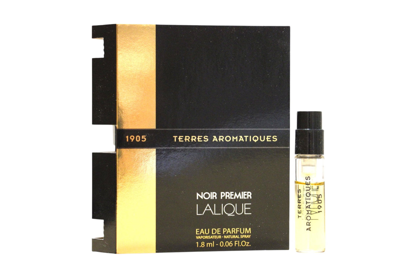 Lalique, Noir Premier - Terres Aromatiques, Apă de parfum, Pentru bărbați, 1.5 ml Flacon